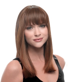 Clip-in Bang Extension<br>Heat Friendly<br>by Hairdo