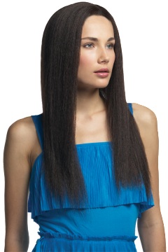 Yaki Lace Front Wig<br>Human Hair<br>Full Hand-tied<br>by Helena