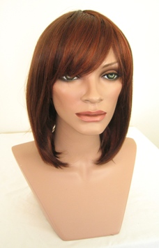 Red Bob Wig