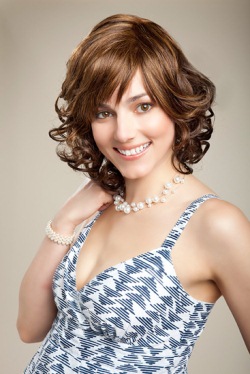 Amber Wig<br>Human Hair-Mono Top<br>New Image