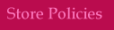 Store Policies