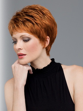 Heather WigHuman Hair/SyntheticFull Hand Tied-Lace Frontby Envy
