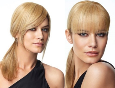 Clip-in Bangs<br>Human Hair-Mono Base<br>Raquel Welch