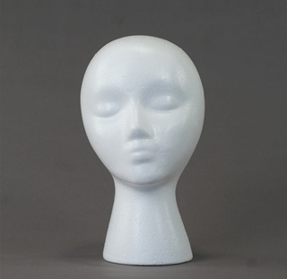 Styrofoam Head Wig Stand