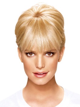 HairDo Heat Friendly Synthetic Clip-in Bang Extension