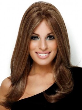 Angelina Wig Remy Human Hair Mono Top by Estetica Designs