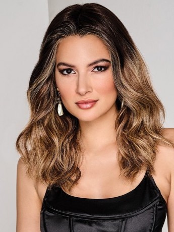 Balayage Beauty Wig Lace Front Mono Part Heat Friendly Wig by Raquel Welch Balayage Beauty Wig Lace Front Mono Part Heat Friendly Wig by Raquel Welch