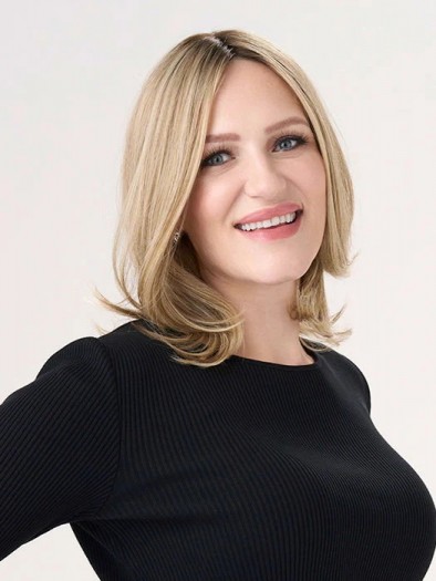 Barely There Wavy 12" Topper Hand Tied Heat Friendly by Envy