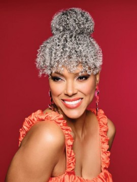 Bombshell Bun & Bangs Heat Friendly by Kim Kimble Bombshell Bun & Bangs Heat Friendly by Kim Kimble