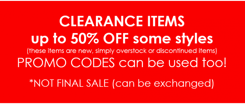 Clearance Items