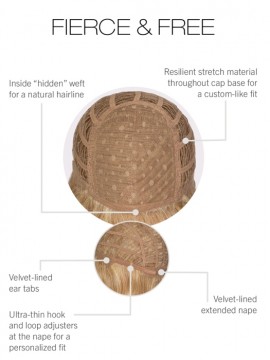 Fierce & Free Wig Heat Friendly by Eva Gabor Fierce & Free Wig Heat Friendly by Eva Gabor