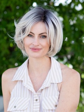 Gloria Wig Lace Front Mono Top Hand Tied Heat Defiant by Wig Pro