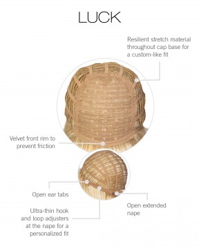 Luck Wig Heat Friendly by Eva Gabor Luck Wig Heat Friendly by Eva Gabor