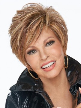 On Your Game Wig Lace Front Mono Part Heat Friendly Wig by Raquel Welch Clearance Colour