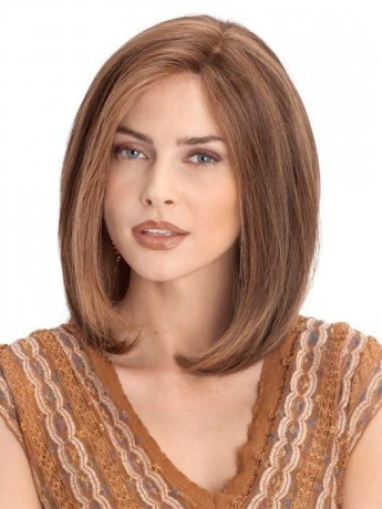 PLF002HM Wig Human Hair Lace Front Hand Tied Mono Top by Louis Ferre