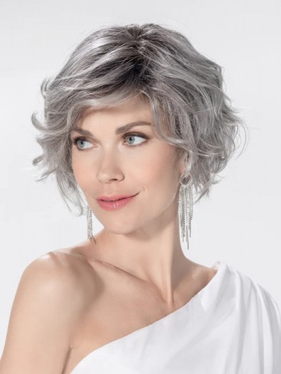 Romance Deluxe Wig Lace Front Mono Top Partial Hand Tied by Ellen Wille