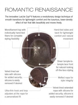 Romantic Renaissance Wig Lace Front Full Hand Tied FeatherLite Heat Friendly Wig by Raquel Welch Romantic Renaissance Wig Lace Front Full Hand Tied FeatherLite Heat Friendly Wig by Raquel Welch