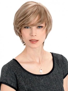 Sapphire Wig Human Hair Hand Tied Mono Top by Louis Ferre