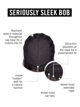 Seriously Sleek Bob Wig Heat Friendly by Hairdo Seriously Sleek Bob Wig Heat Friendly by Hairdo