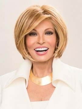 Straight Up With a Twist Wig Lace Front Mono Top Heat Friendly Wig by Raquel Welch