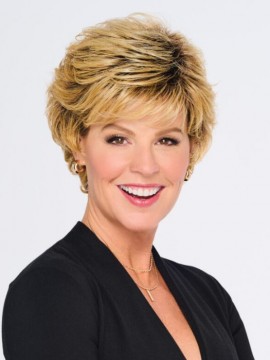 Swept Back Short Cut Heat Friendly Wig by Hairdo