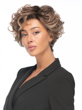 Twisted Pixie Wig Lace Front Mono Top Heat Friendly by Tressallure