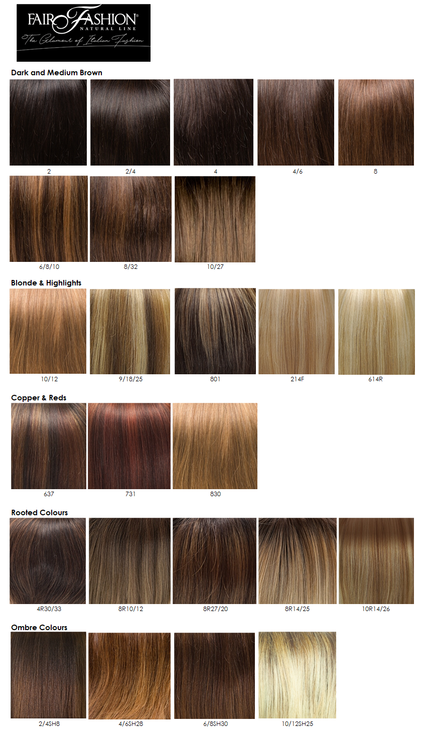Hair Color Chart Numbers 33